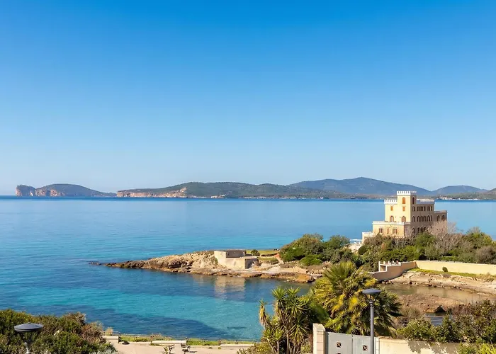 Clicksardegna Attic Vittoria With Terrace Facing The Sea And Parking Space * Alghero