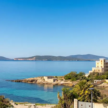 Clicksardegna Attic Vittoria With Terrace Facing The Sea And Parking Space * Alghero