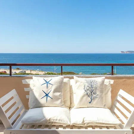 Appartement Clicksardegna Attic Vittoria With Terrace Facing The Sea And Parking Space