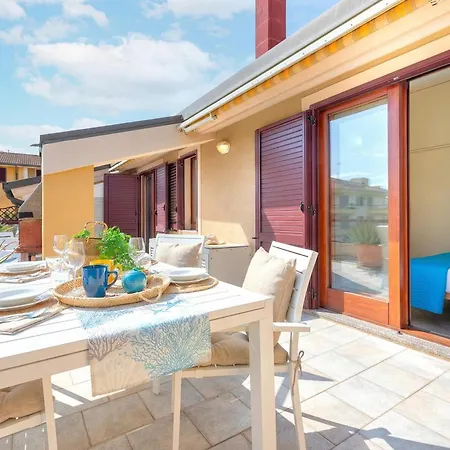 Clicksardegna Attic Vittoria With Terrace Facing The Sea And Parking Space Appartement *