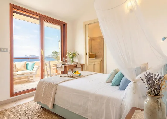 Clicksardegna Attic Vittoria With Terrace Facing The Sea And Parking Space *