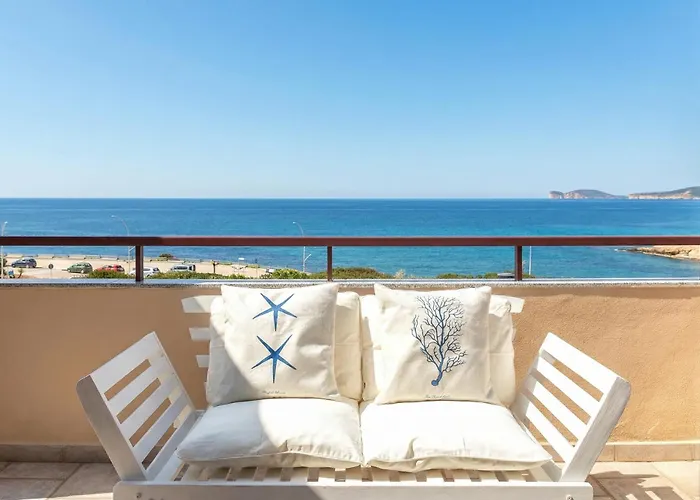Daire Clicksardegna Attic Vittoria With Terrace Facing The Sea And Parking Space